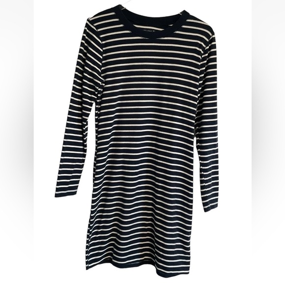 Abercrombie & Fitch Women's Blue Casual Dress L - Picture 4 of 14
